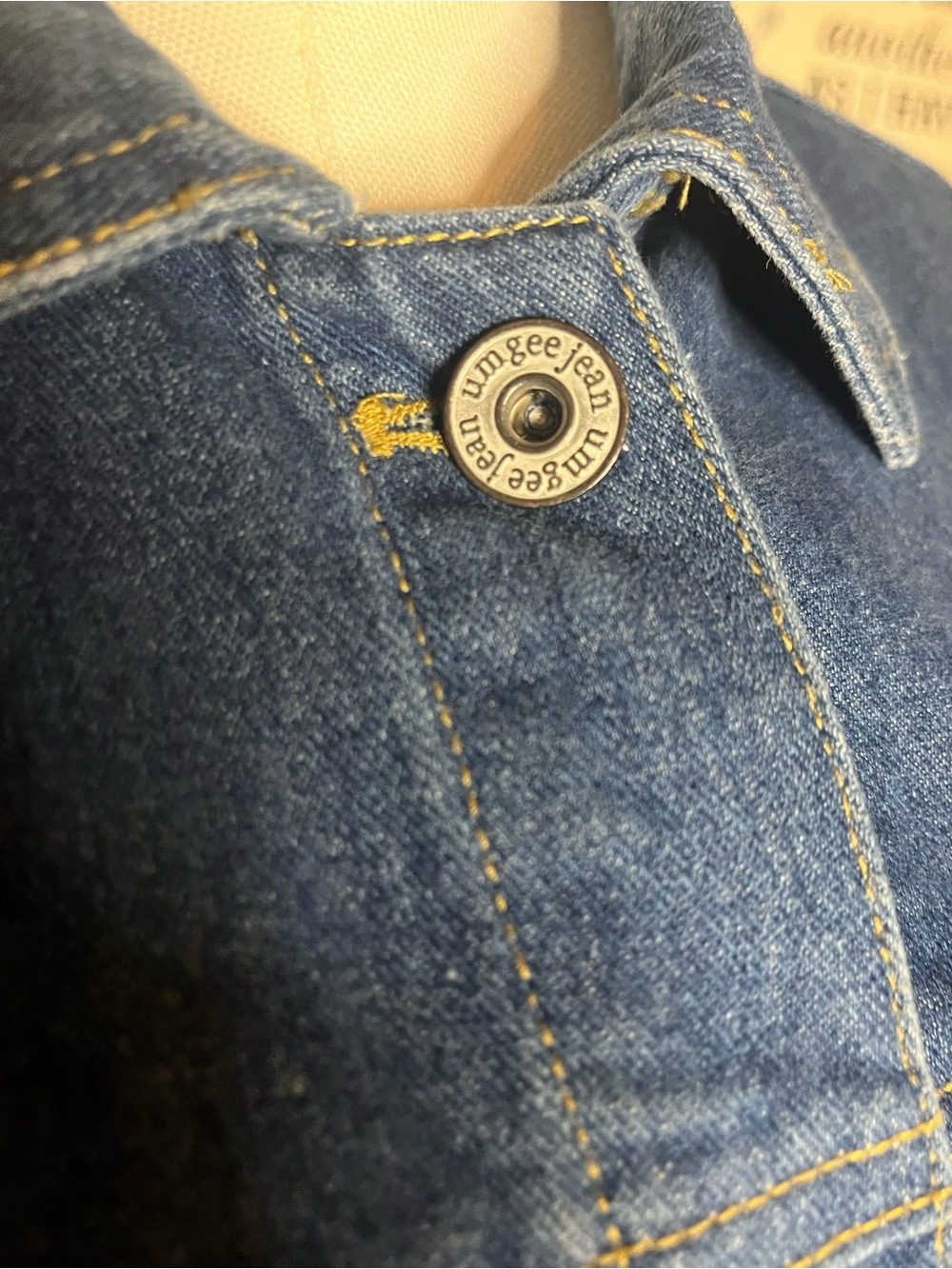 Umgee Denim Mixed Jacket Size S - Picture 7 of 12